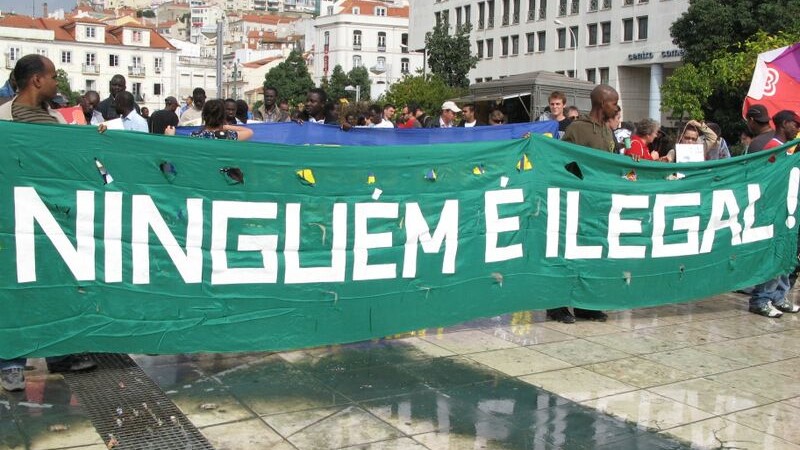Grupo de sócios da Associação Olho Vivo